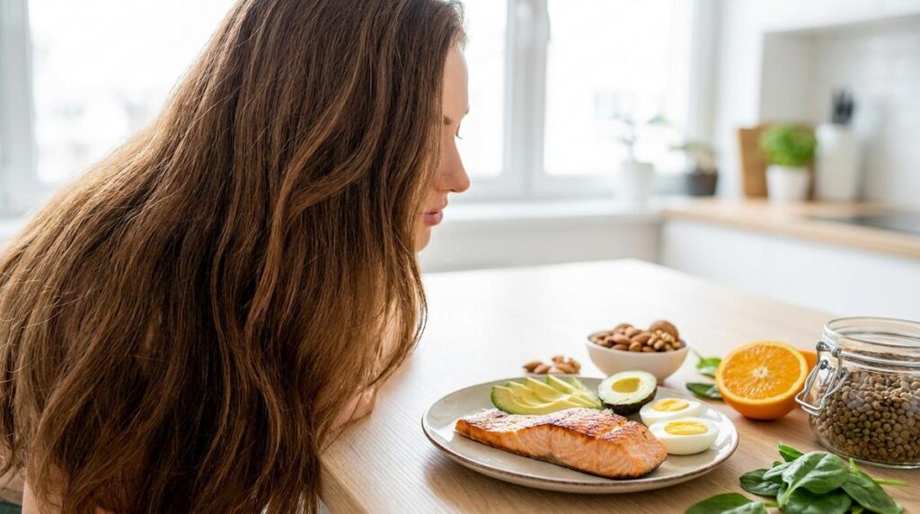 Qué alimentos debes comer para frenar la caída del cabello